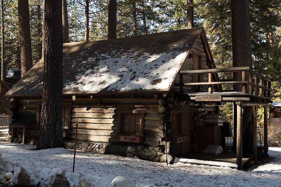 Photograph of Lena N. Gale Cabin