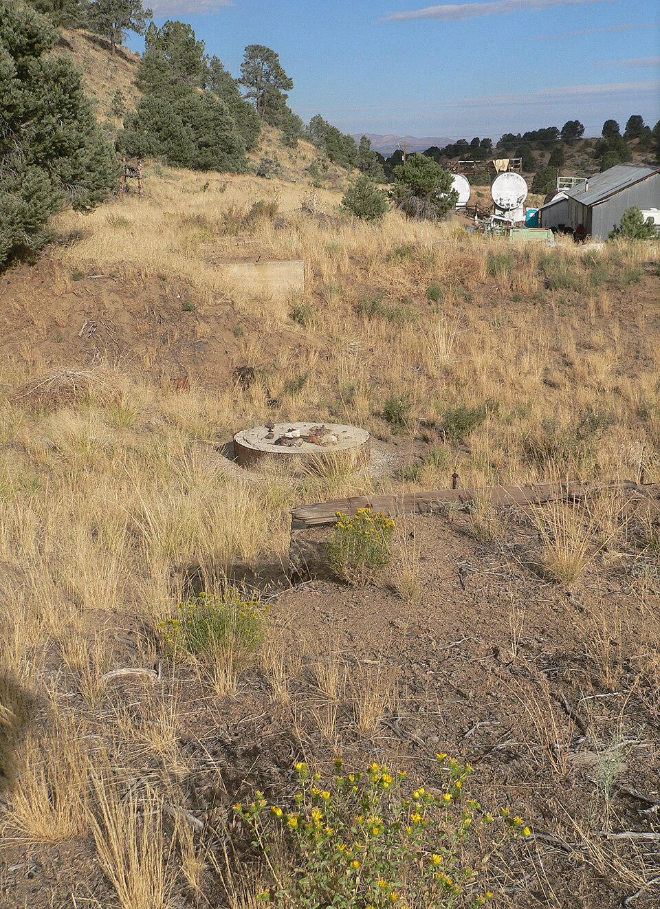 Photograph of Nevada Central Turntable