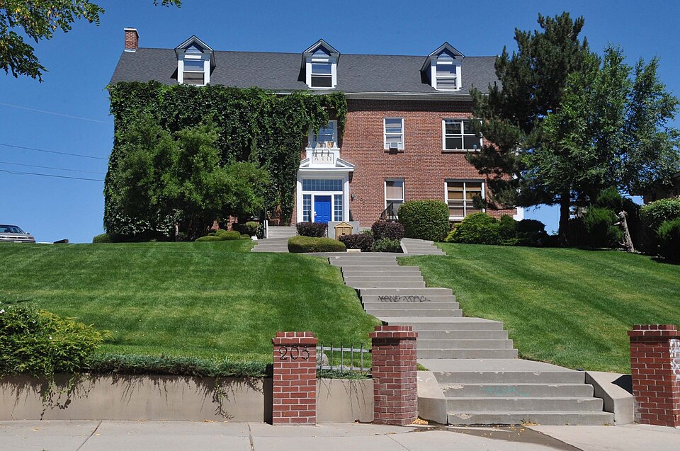 Photograph of Alpha Tau Omega Fraternity House (Reno, Nevada)