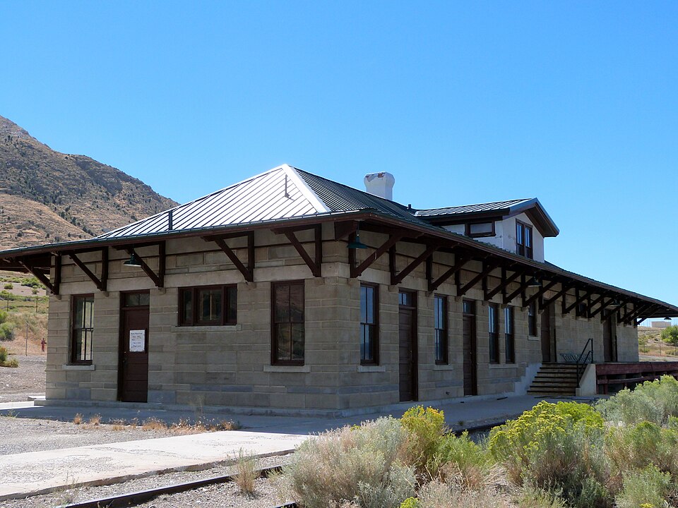 Photograph of Nevada Northern Railway - McGill Depot