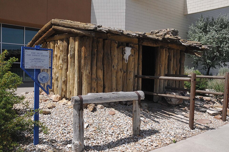 Photograph of Ruby Valley Pony Express Station