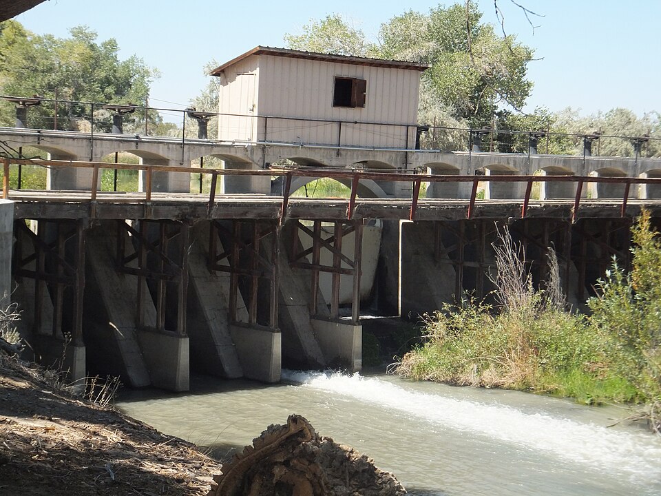 Photograph of Carson River Diversion Dam