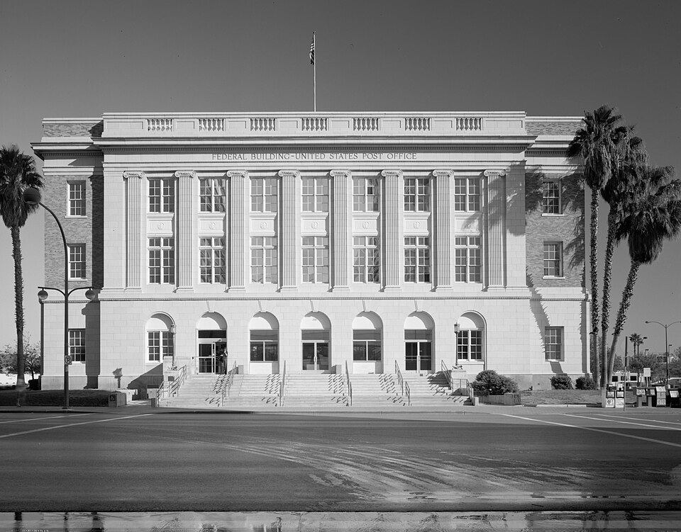 Photograph of Las Vegas Post Office and Courthouse
