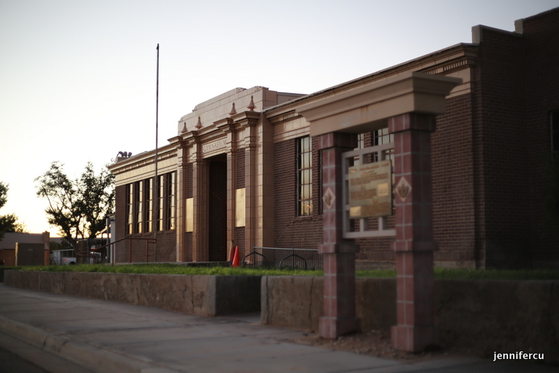 Photograph of Mesquite High School Gymnasium