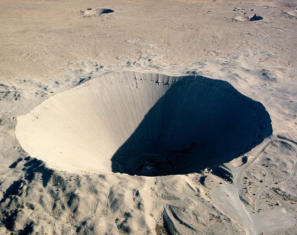 Photograph of Sedan Crater