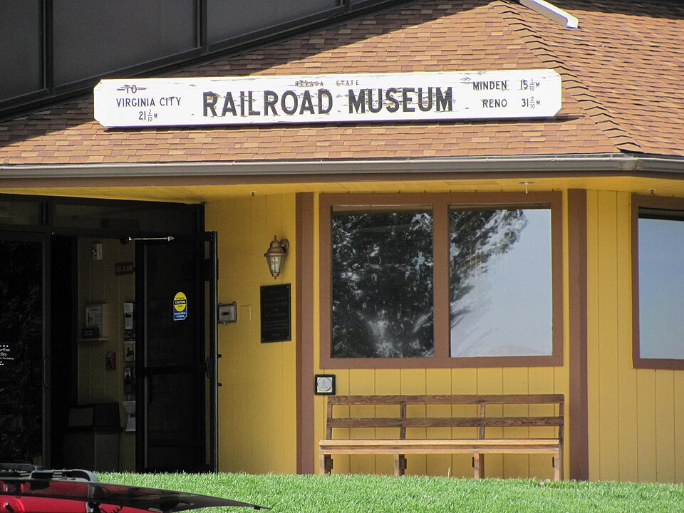 Photograph of Virginia and Truckee Railroad Depot
