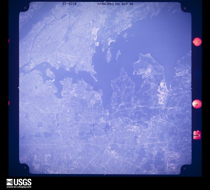 U.S. Geological Survey aerial photograph, 1969-09-14, scale 1:123873