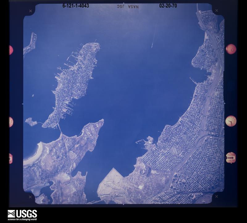 U.S. Geological Survey aerial photograph, 1970-02-20, scale 1:21429