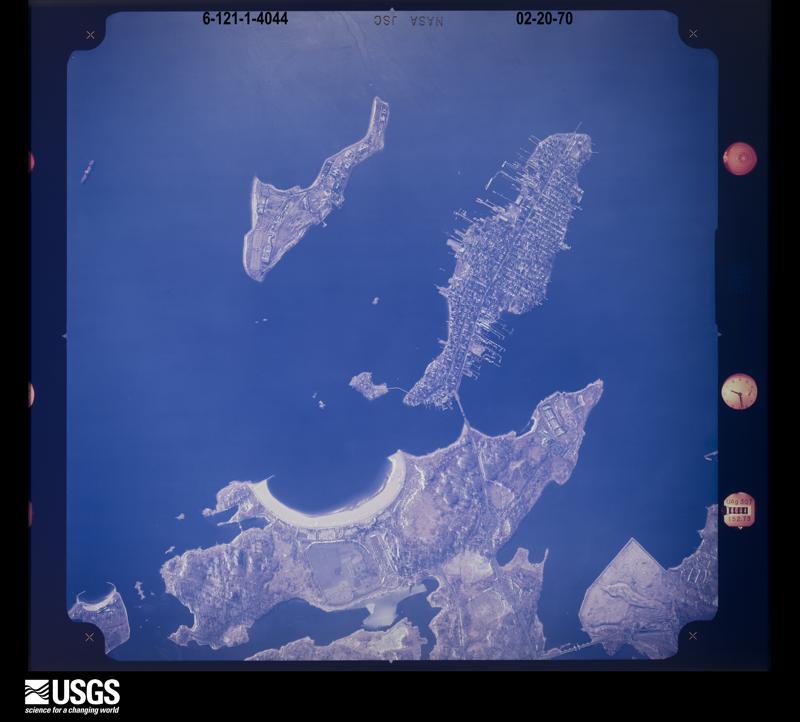 U.S. Geological Survey aerial photograph, 1970-02-20, scale 1:21429