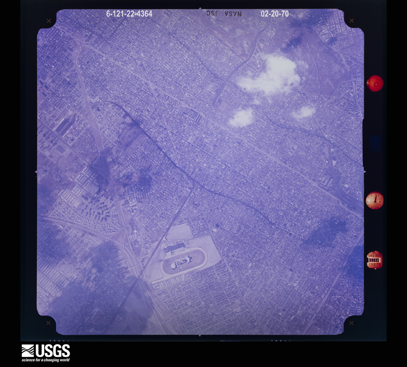 U.S. Geological Survey aerial photograph, 1970-02-20, scale 1:23485