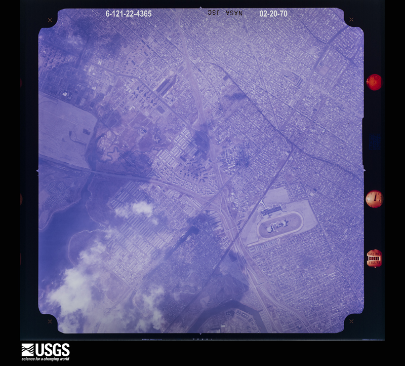 U.S. Geological Survey aerial photograph, 1970-02-20, scale 1:23485