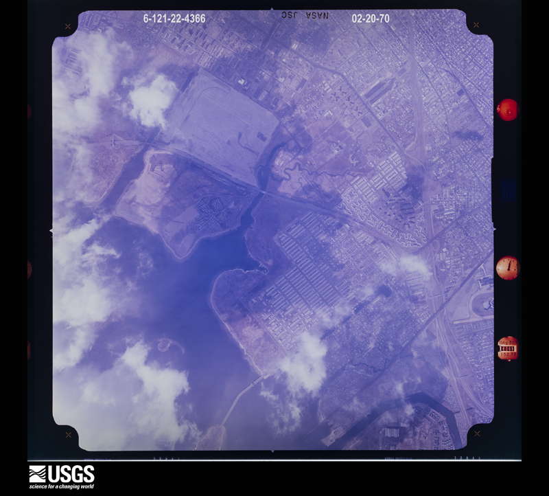 U.S. Geological Survey aerial photograph, 1970-02-20, scale 1:23528