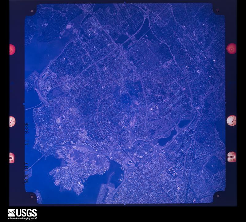 U.S. Geological Survey aerial photograph, 1971-10-08, scale 1:50360