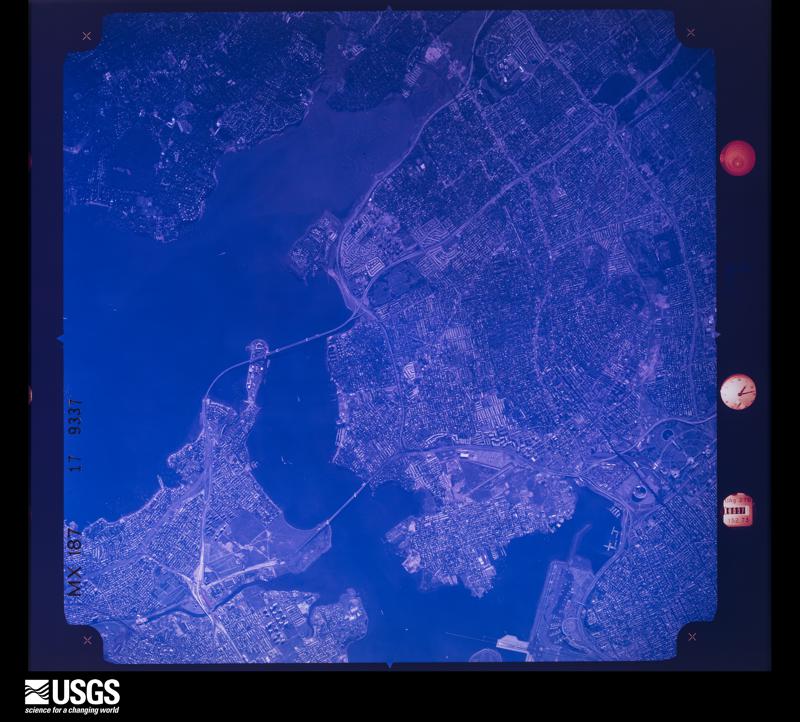 U.S. Geological Survey aerial photograph, 1971-10-08, scale 1:50360