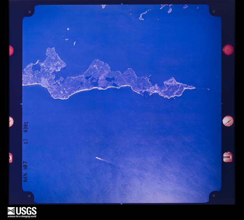 U.S. Geological Survey aerial photograph, 1971-10-08, scale 1:50087