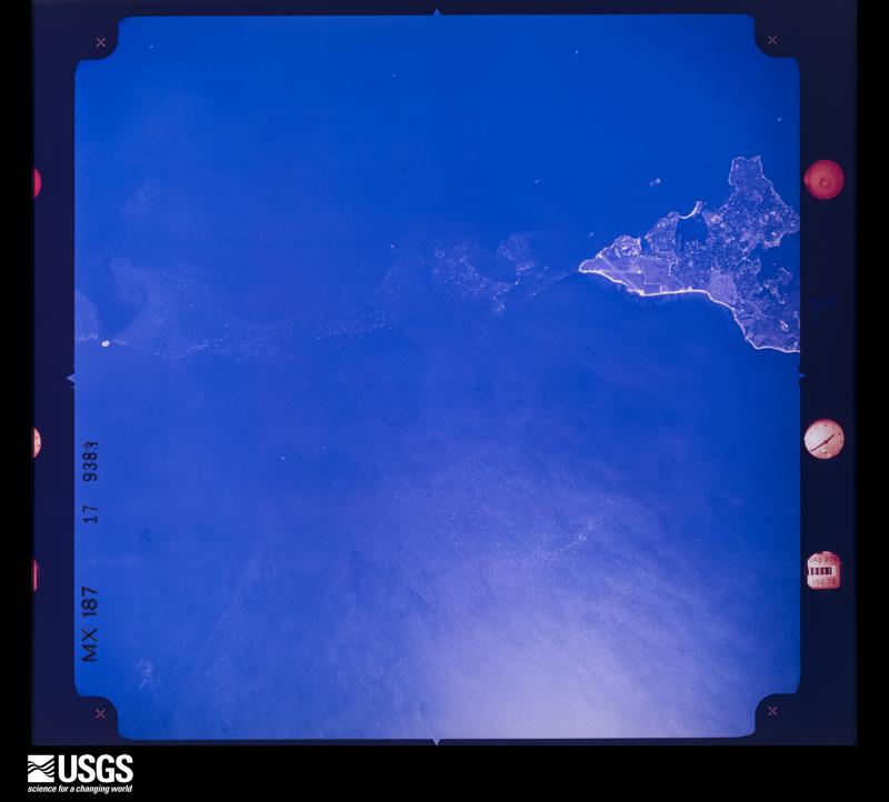 U.S. Geological Survey aerial photograph, 1971-10-08, scale 1:49925