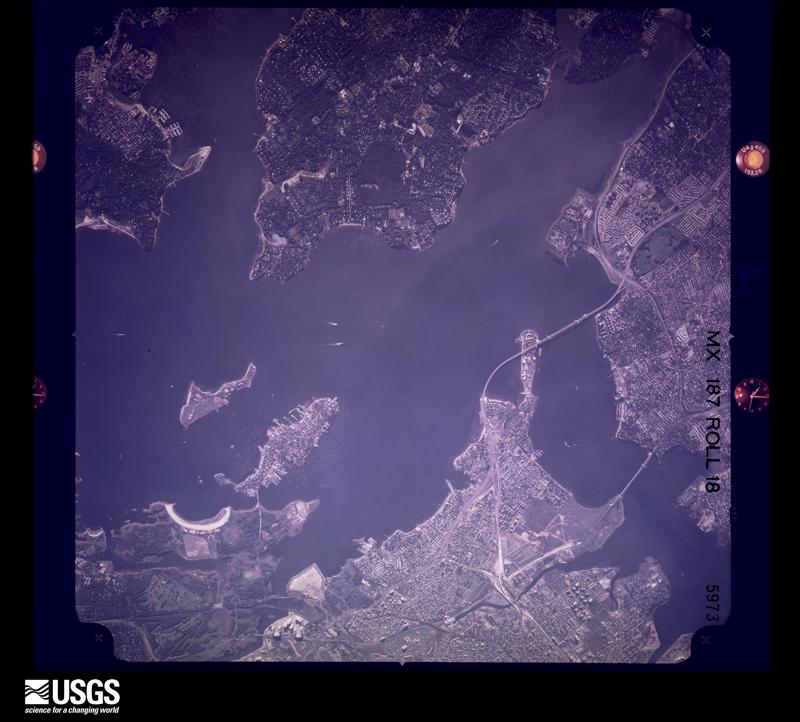 U.S. Geological Survey aerial photograph, 1971-10-08, scale 1:52731