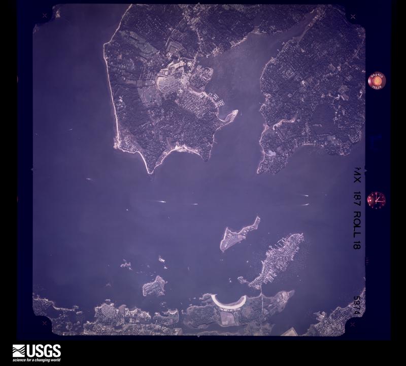 U.S. Geological Survey aerial photograph, 1971-10-08, scale 1:51972