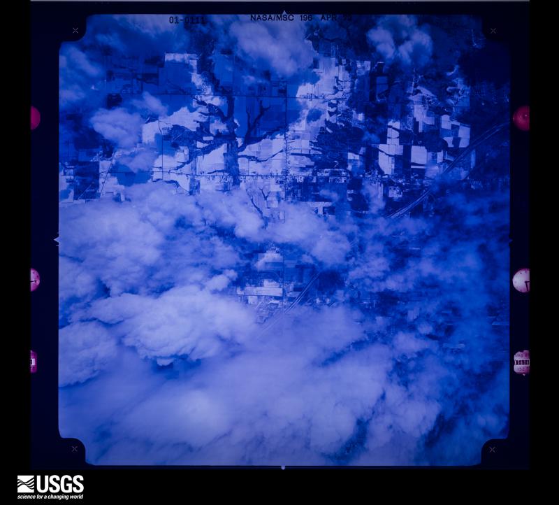 U.S. Geological Survey aerial photograph, 1972-04-05, scale 1:39550