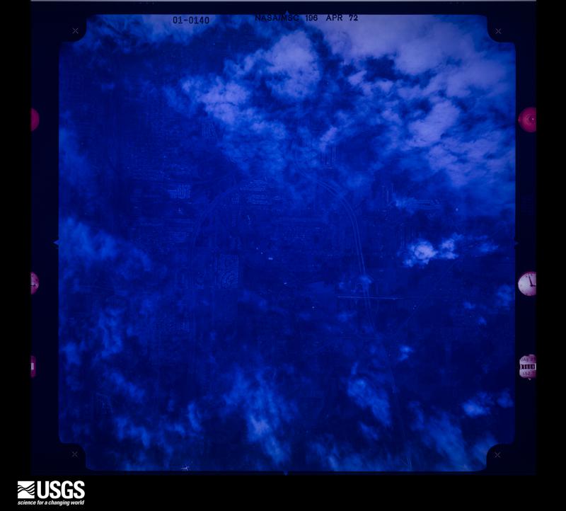 U.S. Geological Survey aerial photograph, 1972-04-05, scale 1:38408