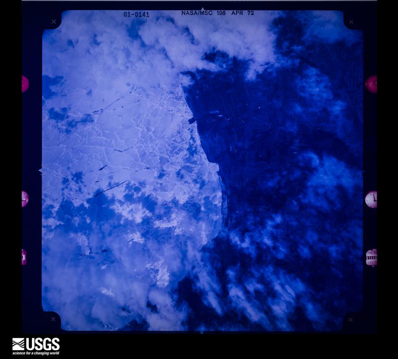 U.S. Geological Survey aerial photograph, 1972-04-05, scale 1:38408