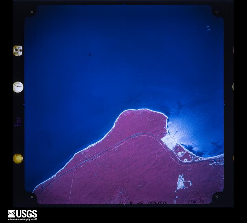 U.S. Geological Survey aerial photograph, 1972-01-12, scale 1:20046