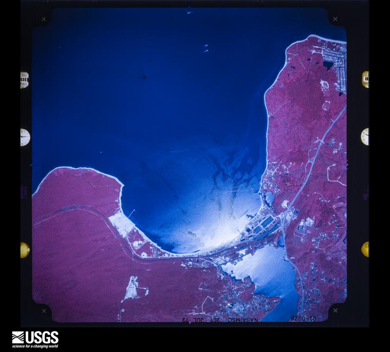 U.S. Geological Survey aerial photograph, 1972-01-12, scale 1:20046