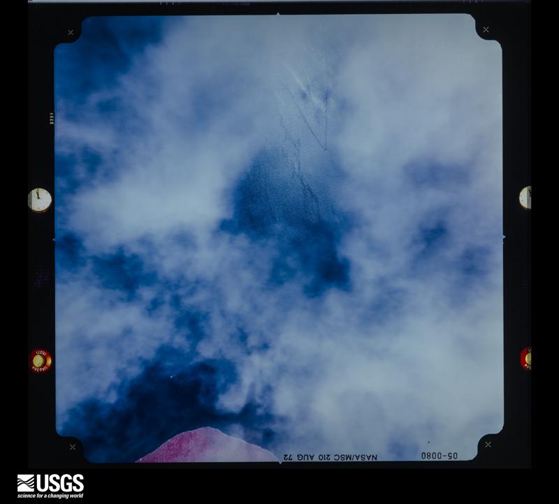 U.S. Geological Survey aerial photograph, 1972-08-11, scale 1:12086
