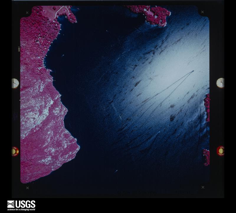 U.S. Geological Survey aerial photograph, 1972-08-11, scale 1:8683