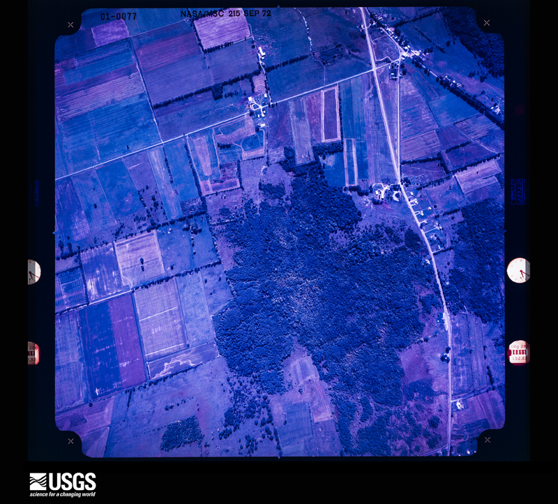 U.S. Geological Survey aerial photograph, 1972-09-20, scale 1:10658