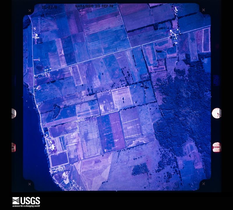 U.S. Geological Survey aerial photograph, 1972-09-20, scale 1:10658