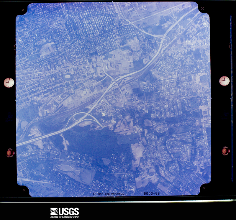 U.S. Geological Survey aerial photograph, 1973-06-16, scale 1:19699