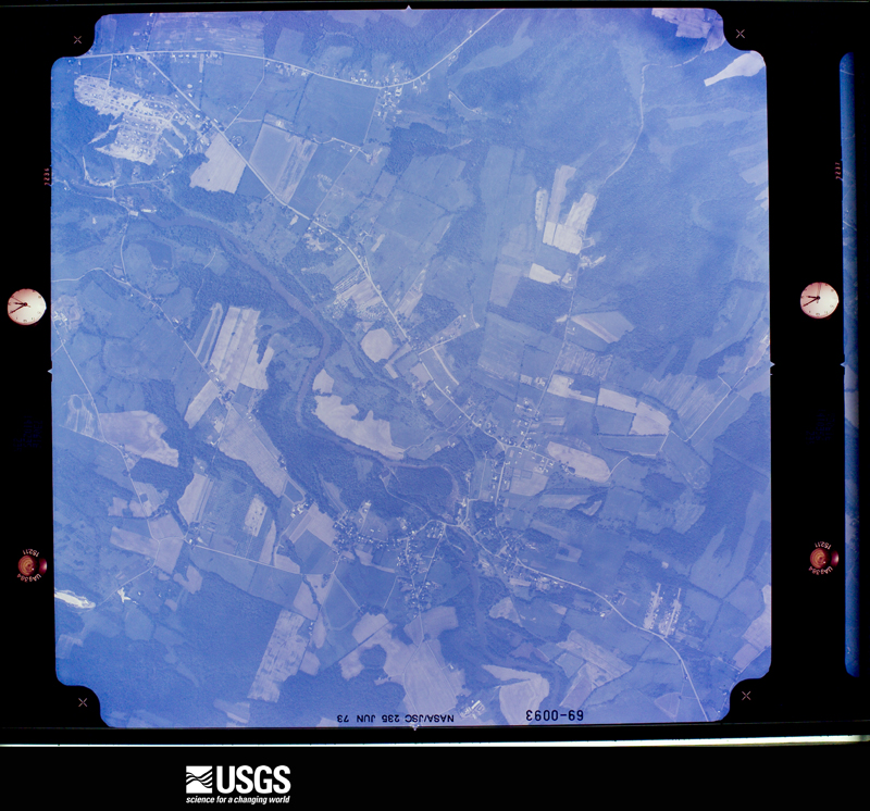 U.S. Geological Survey aerial photograph, 1973-06-16, scale 1:19873