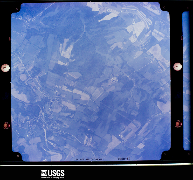 U.S. Geological Survey aerial photograph, 1973-06-16, scale 1:19792