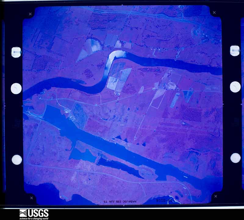 U.S. Geological Survey aerial photograph, 1973-06-25, scale 1:20087