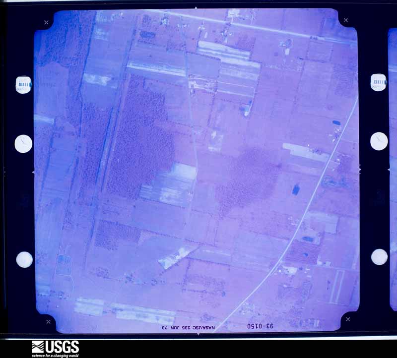 U.S. Geological Survey aerial photograph, 1973-06-25, scale 1:10010
