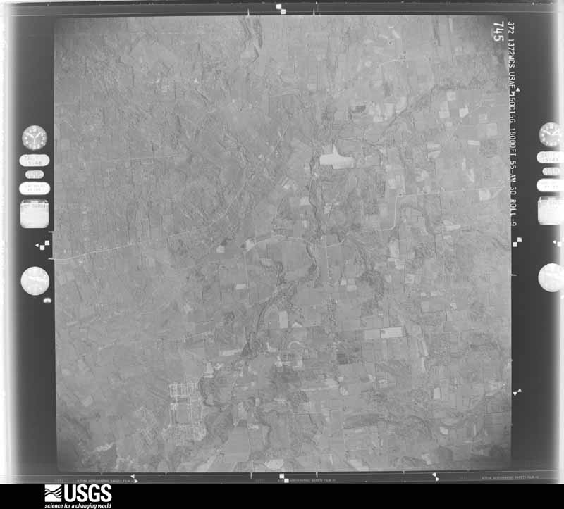U.S. Geological Survey aerial photograph, 1958-09-23, scale 1:35000