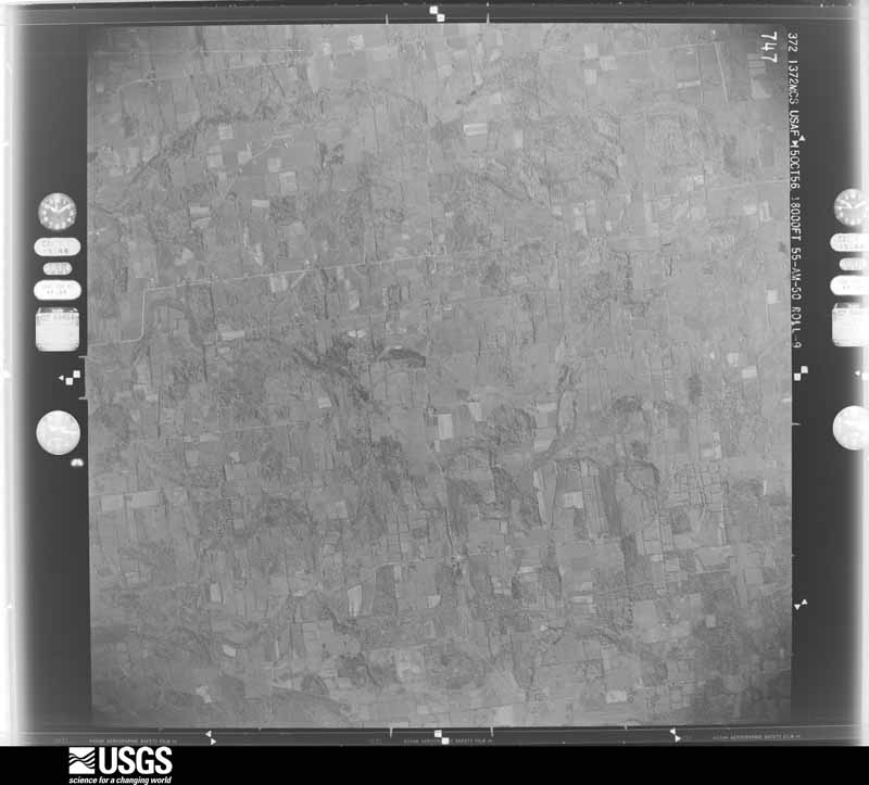 U.S. Geological Survey aerial photograph, 1958-09-23, scale 1:35000