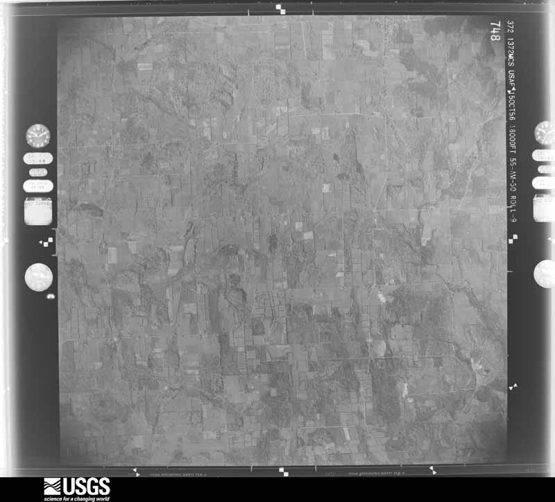 U.S. Geological Survey aerial photograph, 1958-09-23, scale 1:35000