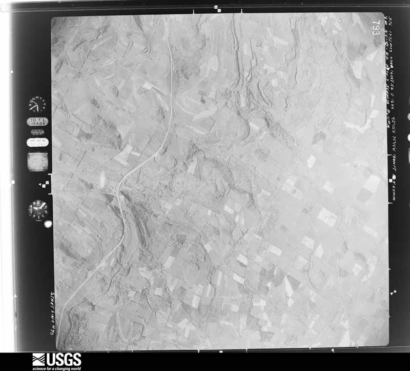 U.S. Geological Survey aerial photograph, 1958-09-23, scale 1:35000