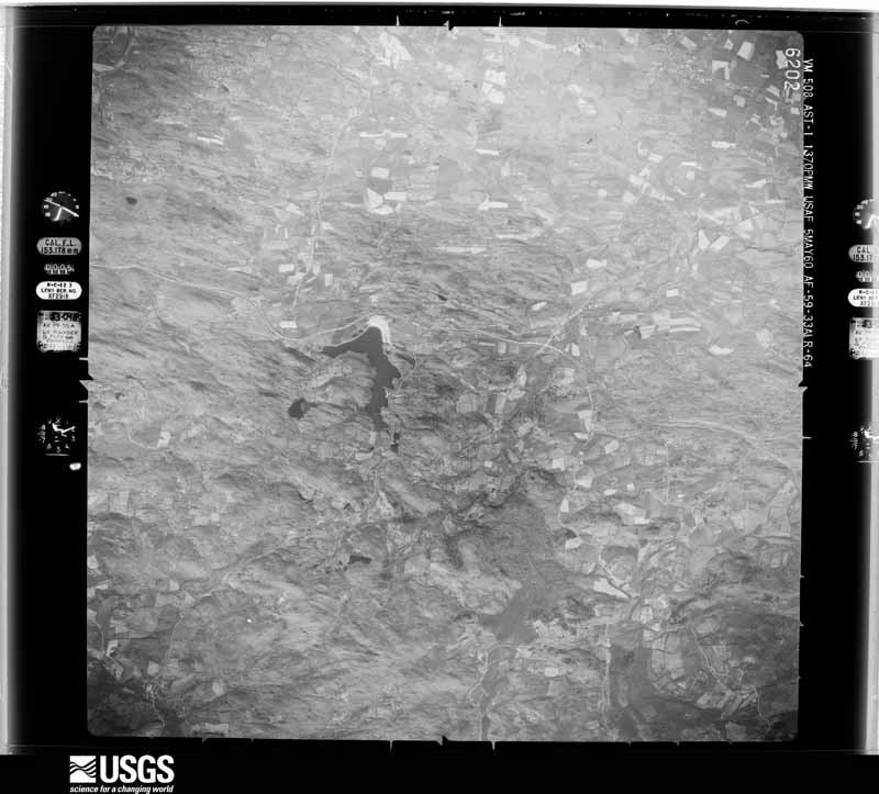 U.S. Geological Survey aerial photograph, 1960-05-01, scale 1:60000