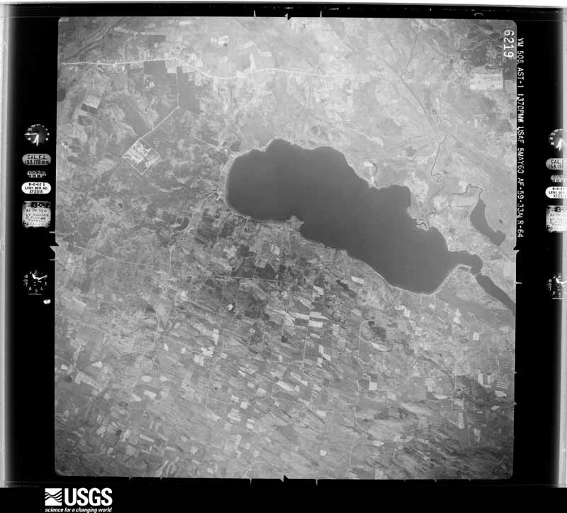 U.S. Geological Survey aerial photograph, 1960-05-01, scale 1:60000
