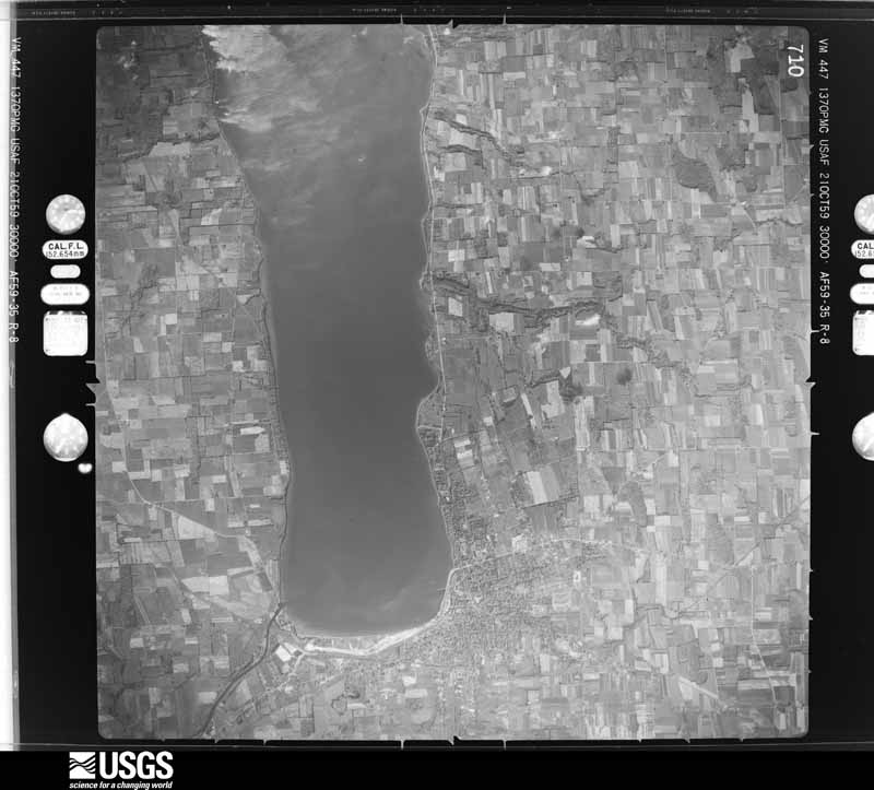 U.S. Geological Survey aerial photograph, 1959-10-21, scale 1:60000