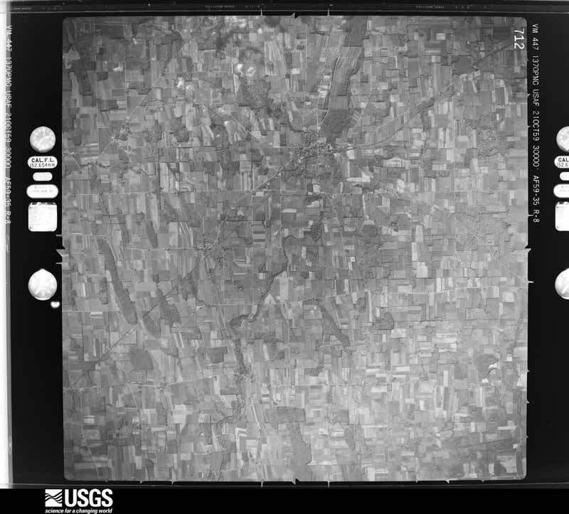 U.S. Geological Survey aerial photograph, 1959-10-21, scale 1:60000