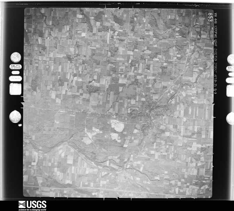U.S. Geological Survey aerial photograph, 1959-10-21, scale 1:60000