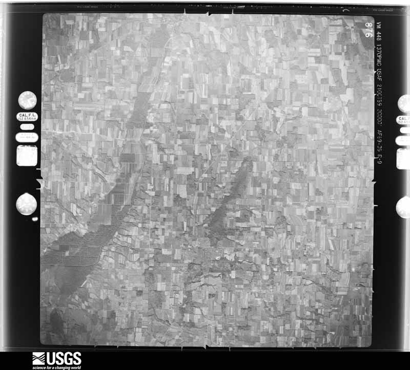 U.S. Geological Survey aerial photograph, 1959-10-21, scale 1:60000