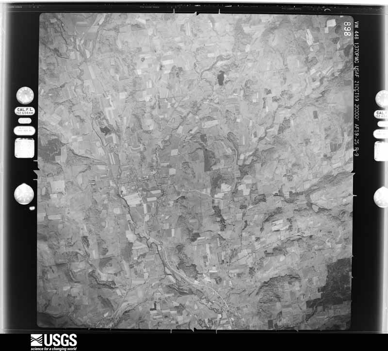 U.S. Geological Survey aerial photograph, 1959-10-21, scale 1:60000