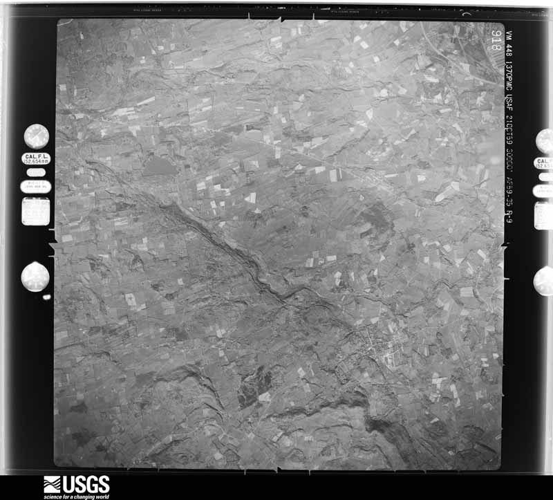 U.S. Geological Survey aerial photograph, 1959-10-21, scale 1:60000
