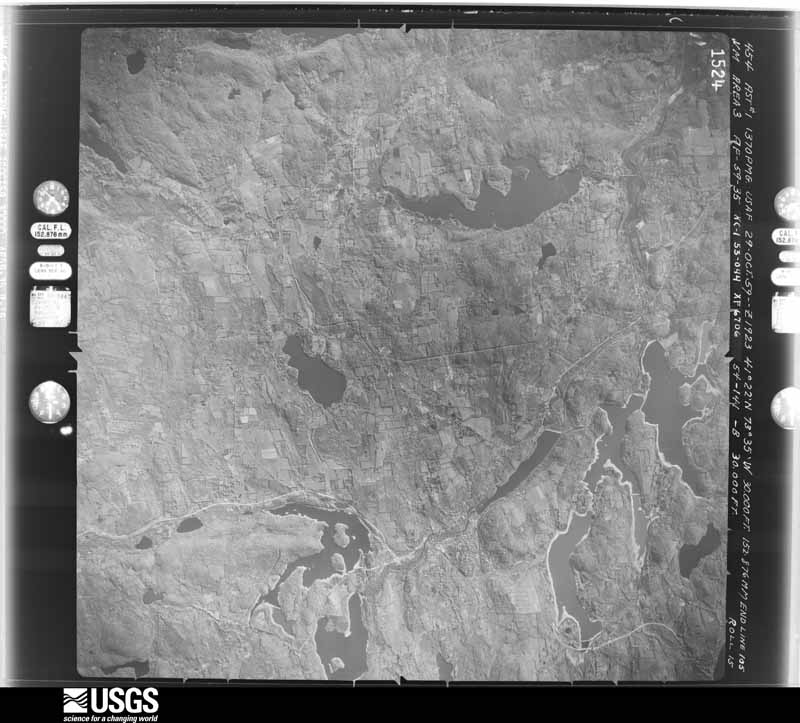 U.S. Geological Survey aerial photograph, 1959-10-29, scale 1:60000