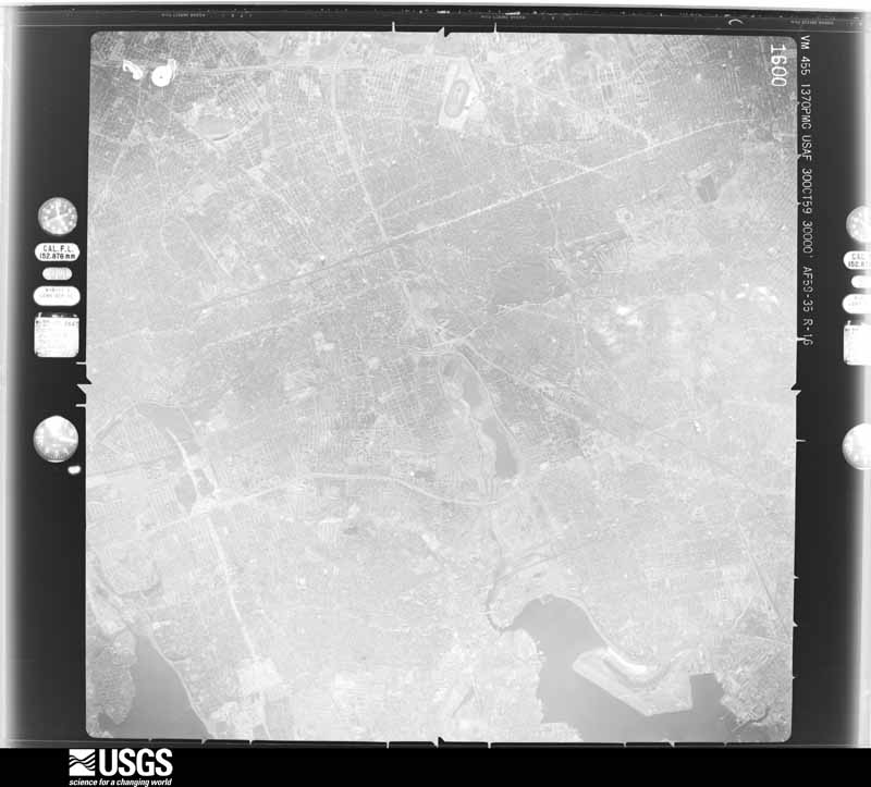 U.S. Geological Survey aerial photograph, 1959-10-30, scale 1:60000